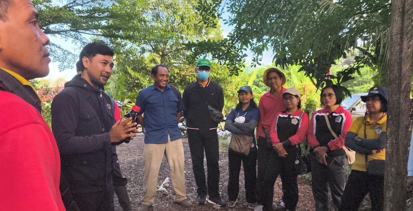Gerakan Pengendalian Hama Penggerek Batang Padi di Subak Takmung Kecamatan Banjarangkan