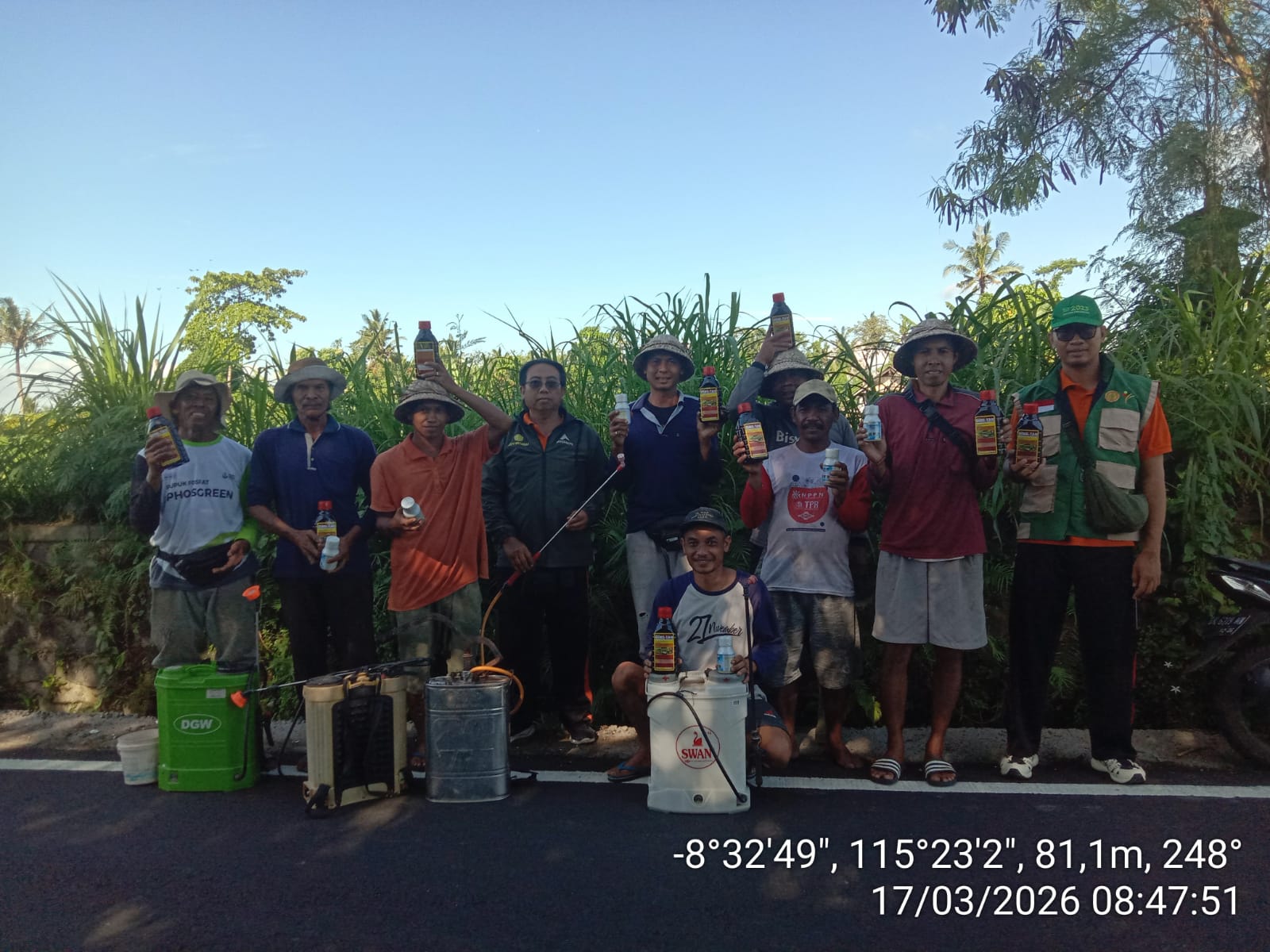 Sinergi Petani Subak Penasan Amankan Produksi Padi melalui Gerakan Pengendalian OPT