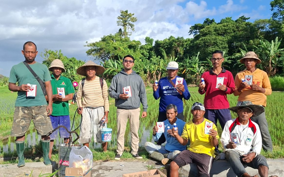 Gerakan Pengendalian Hama untuk Subak Tegehan dan Subak Takmung
